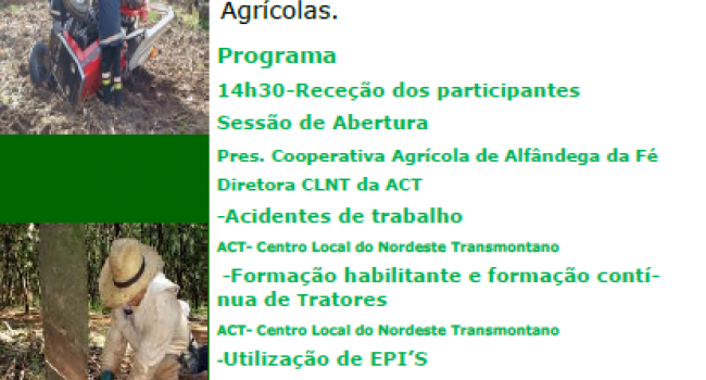 Workshop - Segurança na Agricultura Workshop - Segurança na Agricultura